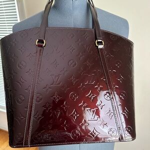 Monogram Vernis Patent Leather Tote